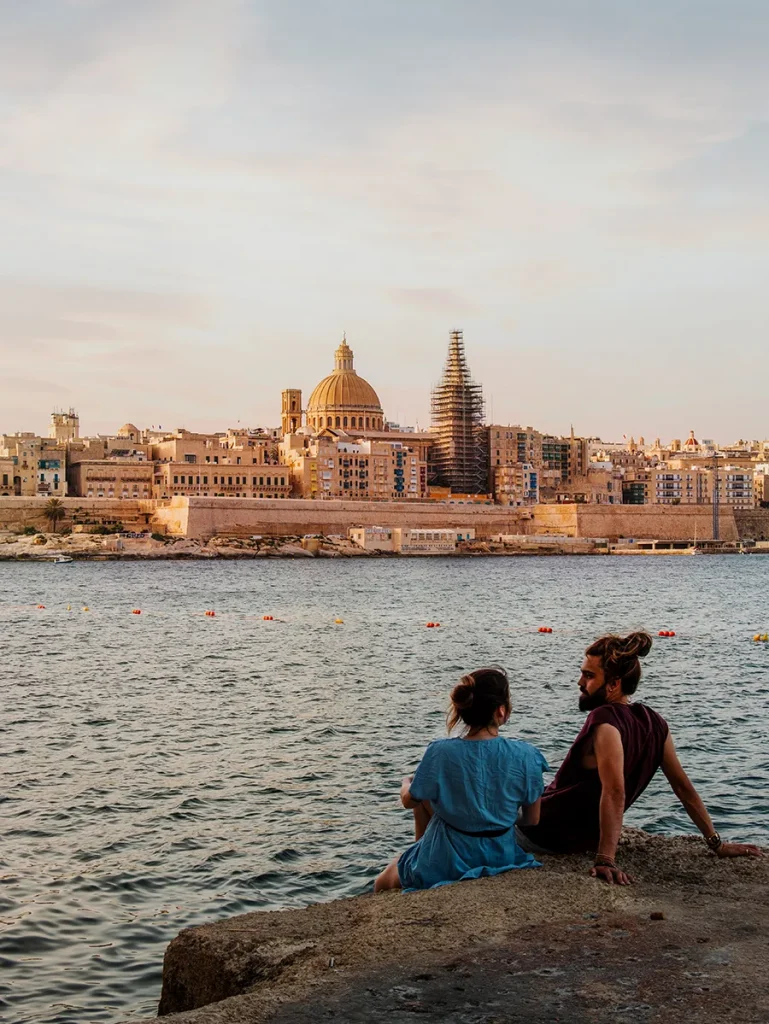 Valletta from Sliema, Malta