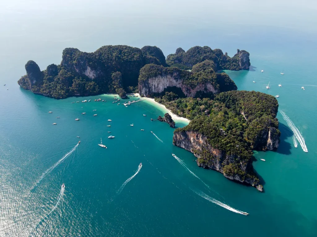 Unique Things to do in Krabi - Aerial view of Hong Island