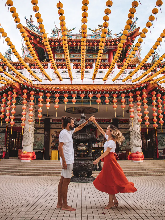 Interior of Thean Hou Temple