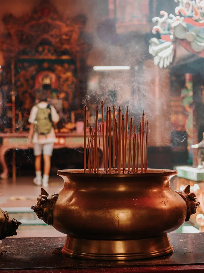 Temple in Chinatown, Kuala Lumpur