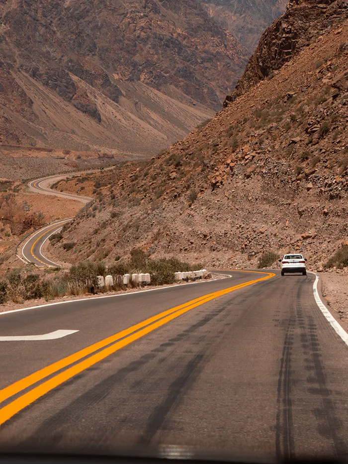 route to Aconcagua, Mendoza