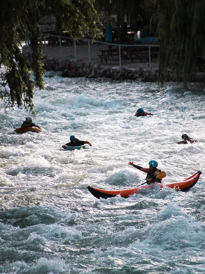 Cool River on the Atuel River