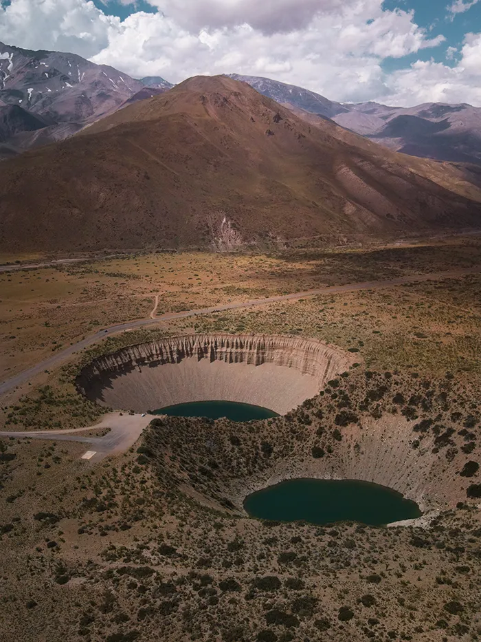 Pozo de Las Animas - drone view