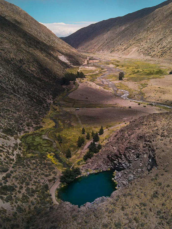 La Niña Encantada Lagoon Malargüe