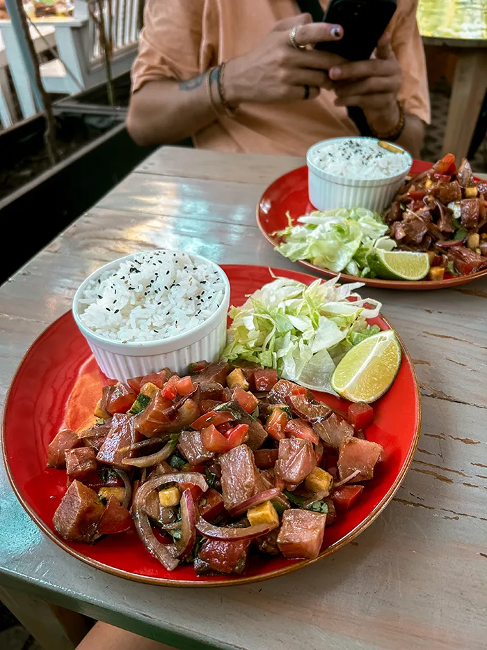 What to eat on Easter Island ceviche