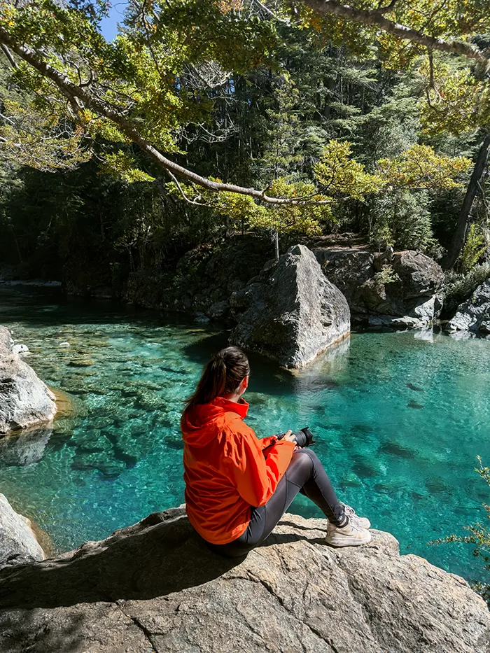 El Cajón del Azul El Bolson, Argentina