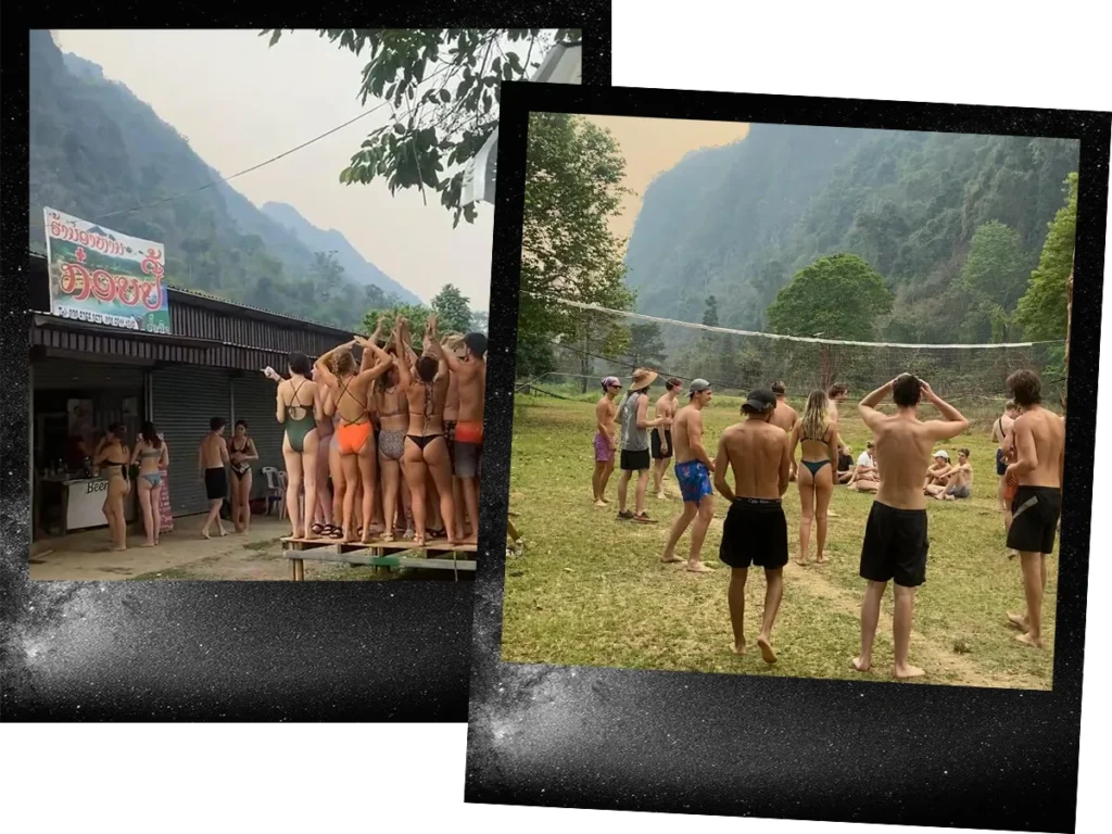 Tubing in Vang Vieng